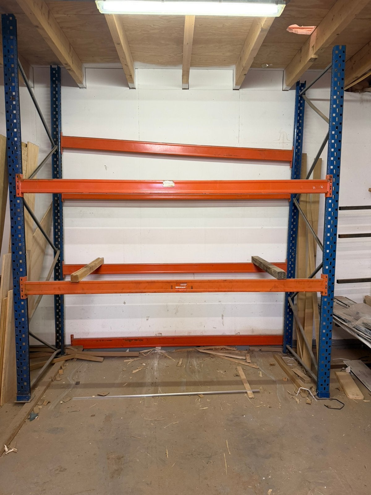 Palletstelling, Ophalen