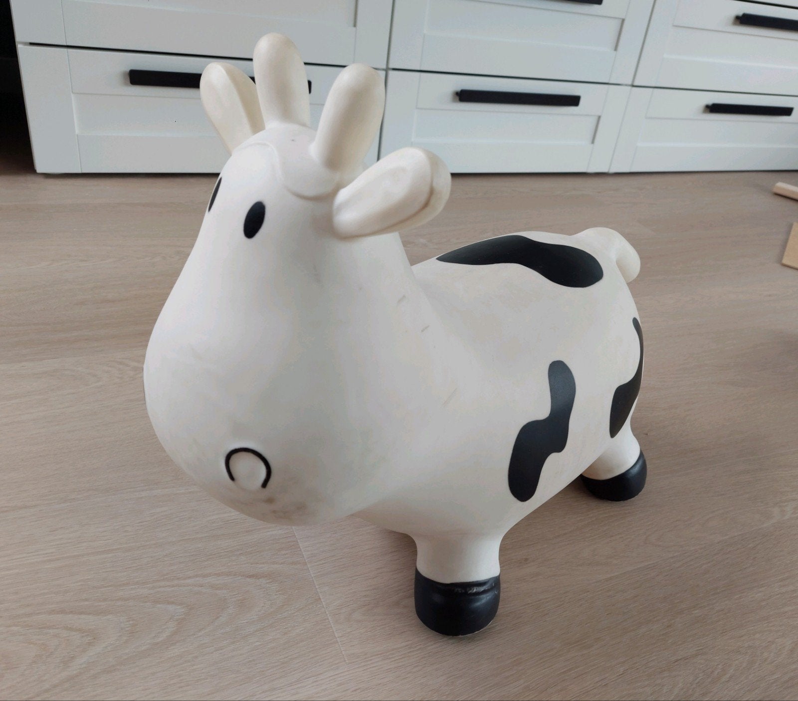 Skippy koe, Kinderen en Baby's, Speelgoed | Buiten | Opblaasfiguren, Ophalen, Gebruikt