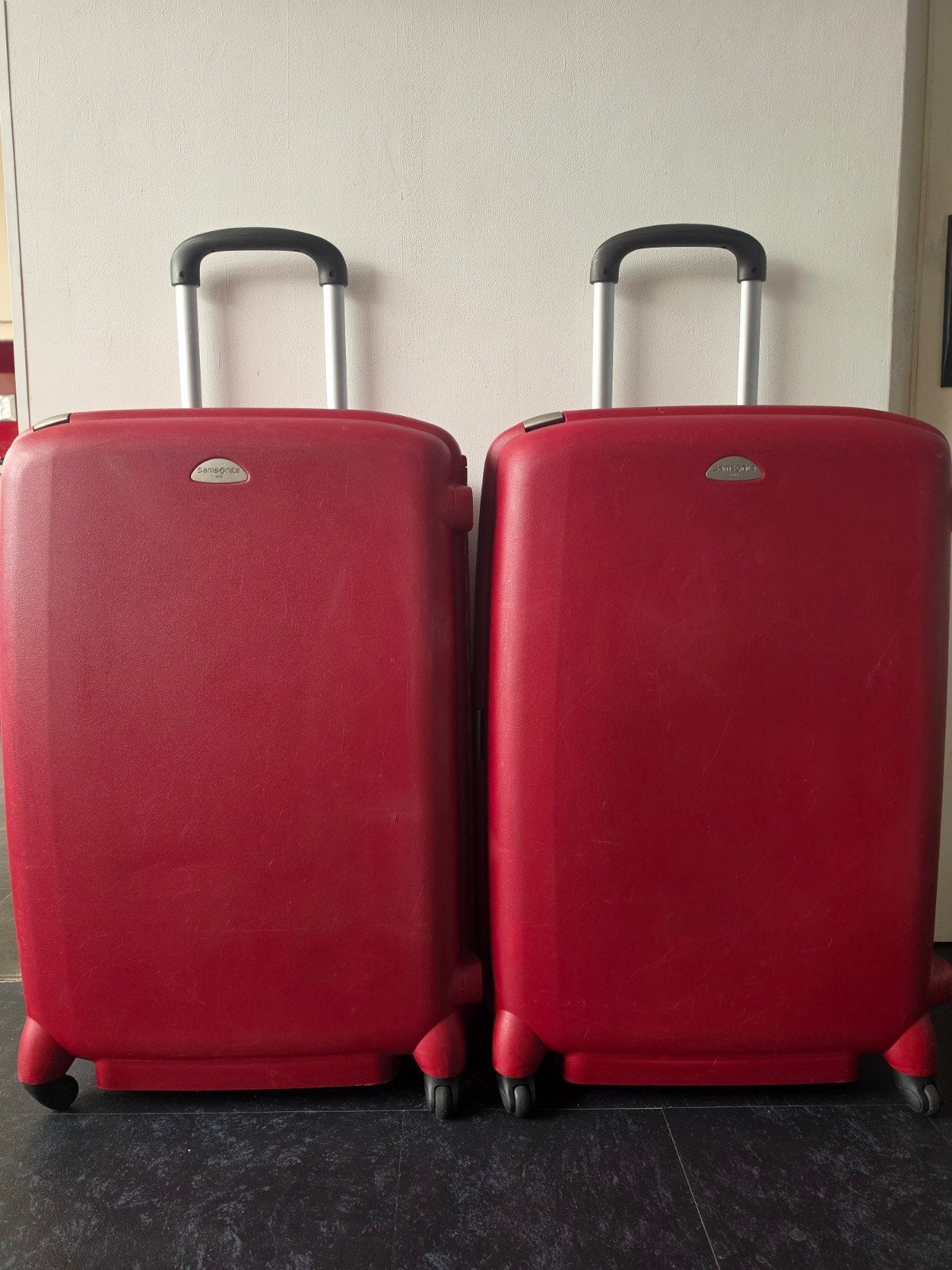 Samsonite F Lite Comfort koffers 1set 2 st ,4 wielen, Ophalen, Gebruikt, Hard kunststof, 70 cm of meer