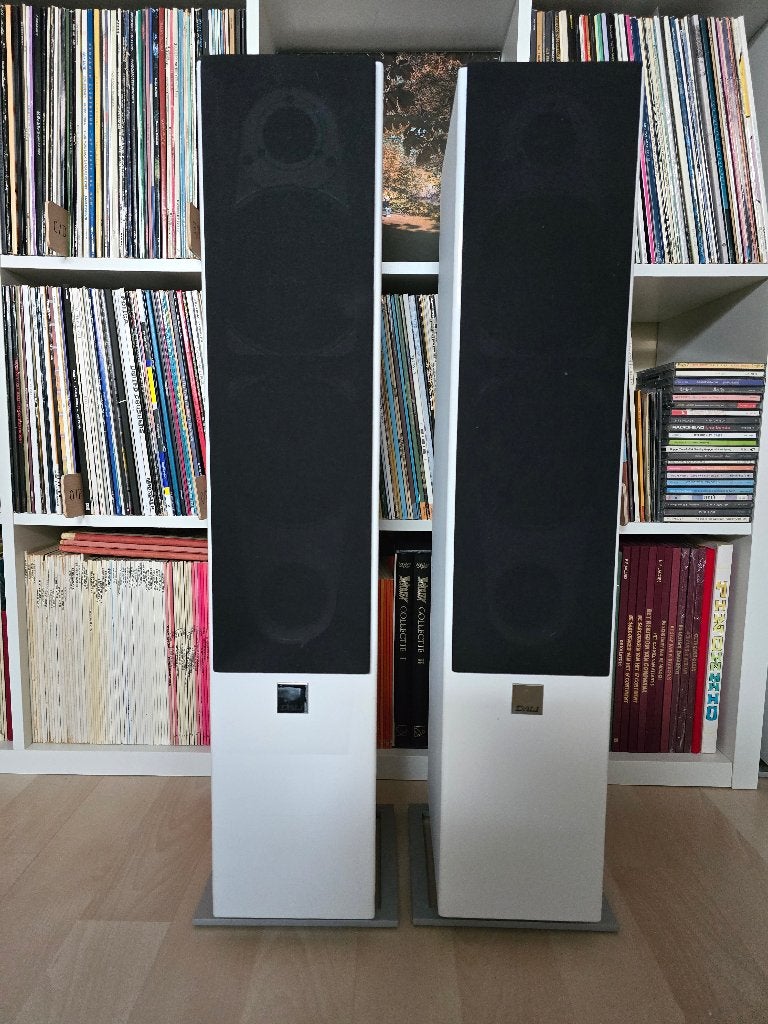 Set witte Dali Zensor 5 speakers