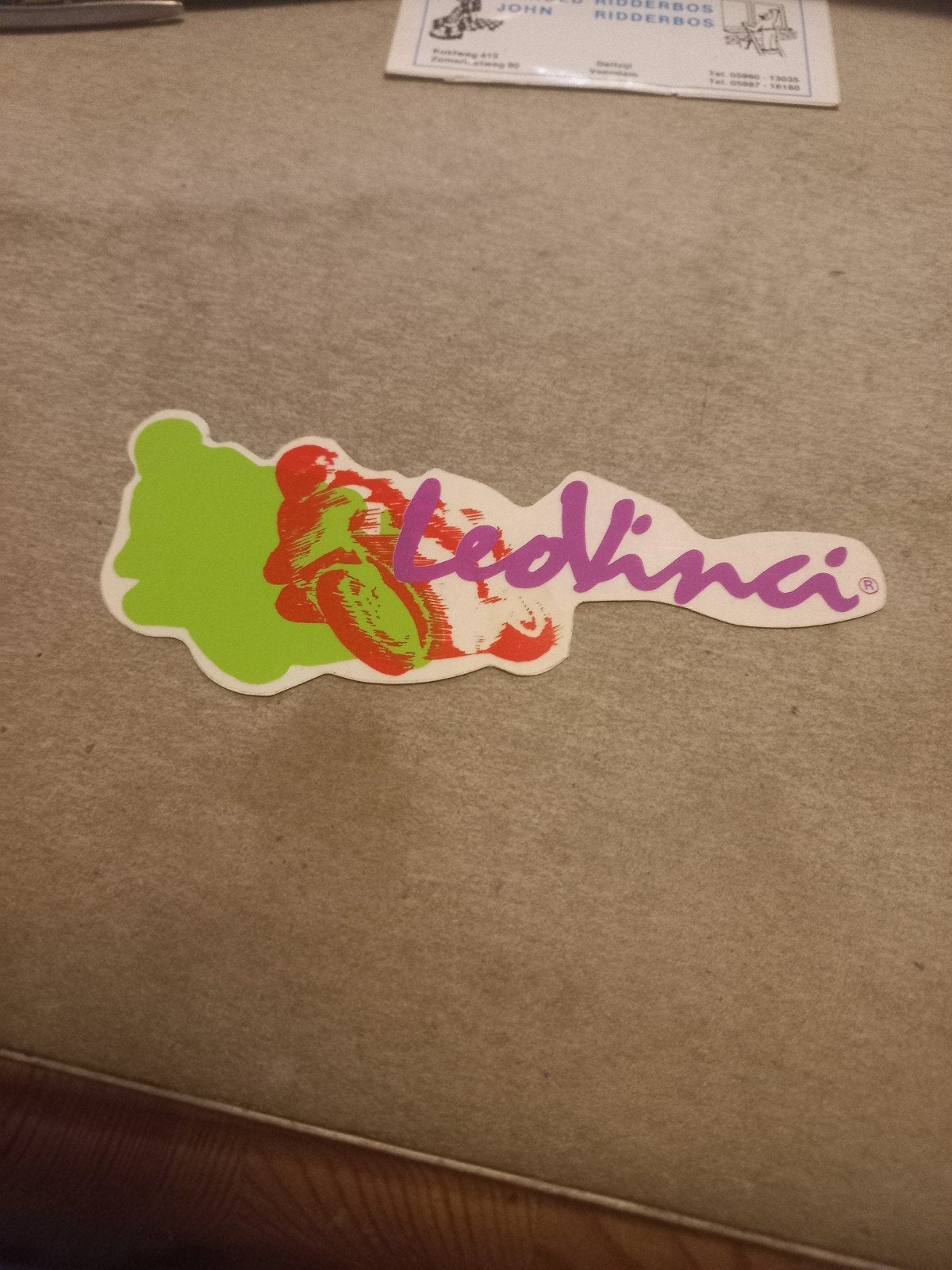 Leovinci Sticker - Motorcross/Enduro, Verzamelen, Stickers, Ophalen of Verzenden