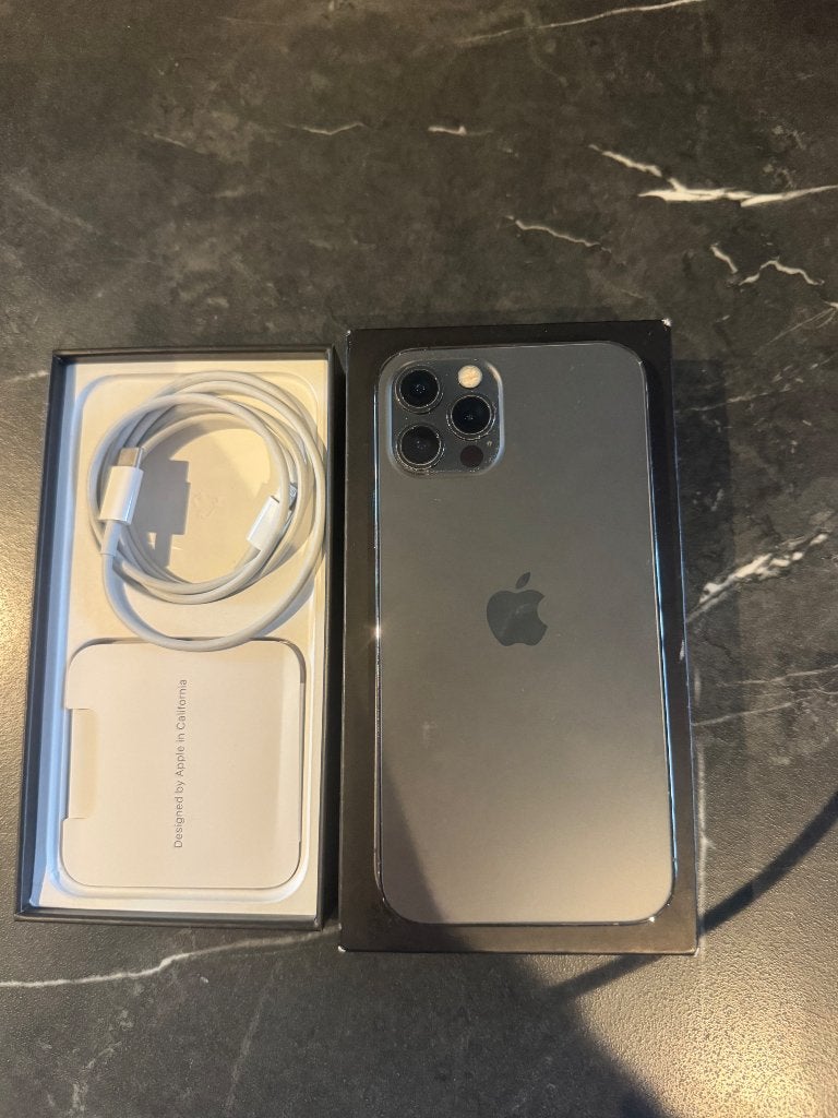 Iphone 12 pro graphite 128gb, Telecommunicatie, Mobiele telefoons | Apple iPhone, Ophalen, 128 GB, 78 %, IPhone 12 Pro
