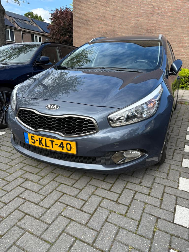 Kia (Pro) Cee d 1.6 GDI Sporty Wagon 2013 Blauw, Auto's, Voorwielaandrijving, Start-stop-systeem, Stof, 4 cilinders