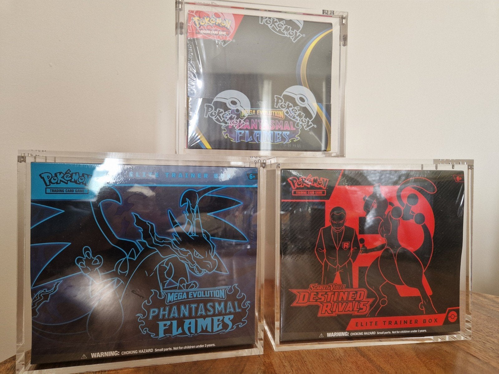 TE KOOP! Phantasmal BB en ETB en Destined Rivals ETB, Ophalen of Verzenden, Nieuw, Boosterbox