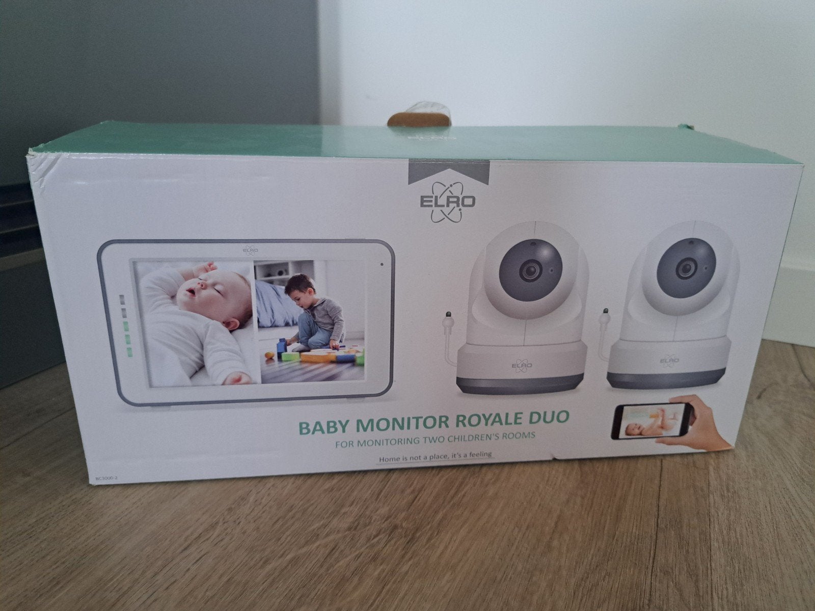 Elro BC3000 Babyfoon Royale Duo met 2 camera's, Ophalen, Zo goed als nieuw, Camera