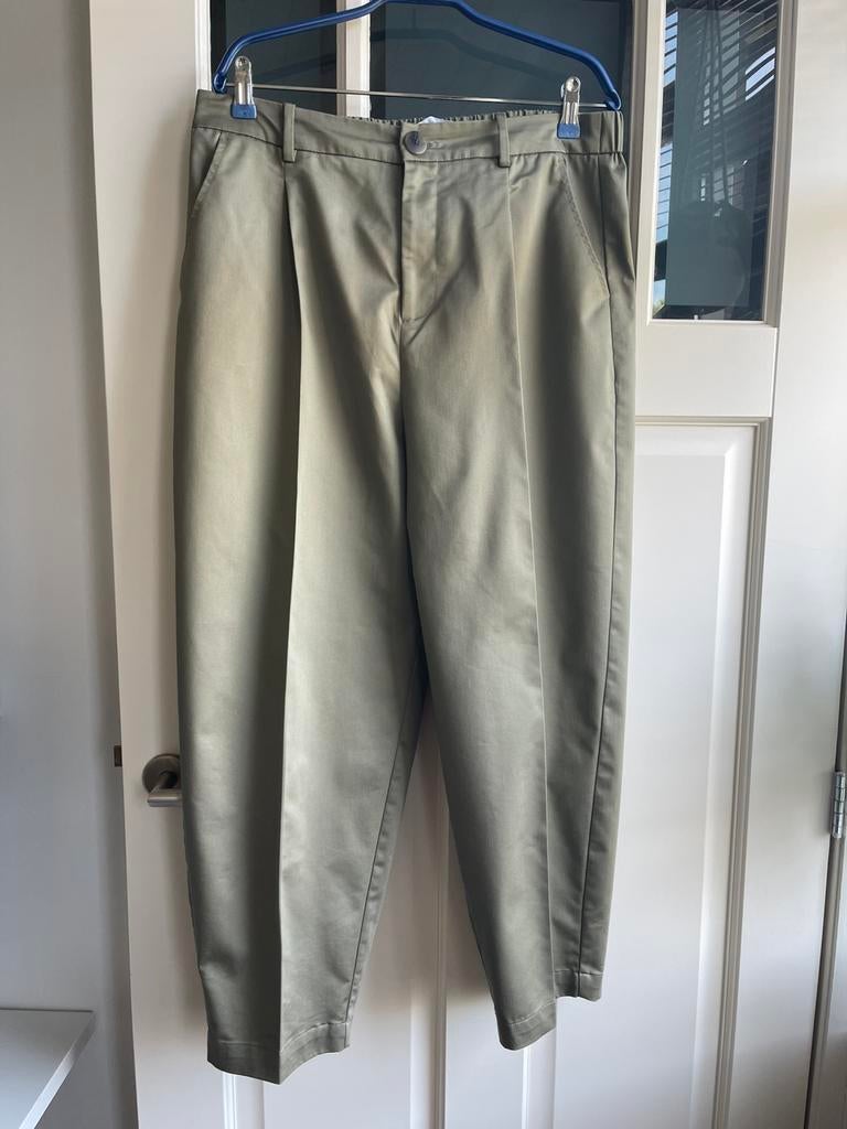 Zara broek maat L groen, Maat 42/44 (L), Ophalen of Verzenden, Zo goed als nieuw, Driekwart