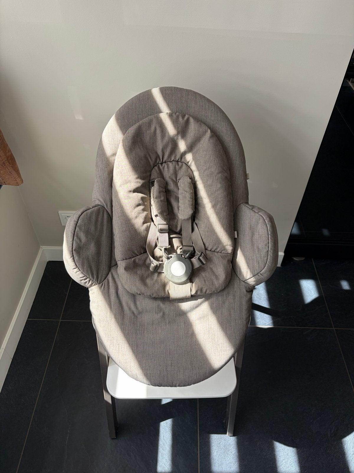 Stokke Steps Meegroeistoel incl. newbornset, Ophalen, Gebruikt, Meegroeistoel, Gordel(s)