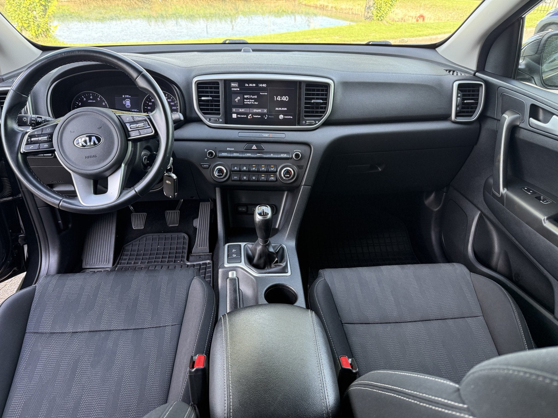 Kia Sportage 1.6 GDI DynamicLine * Navigatie * Bluetooth, Voorwielaandrijving, Automatische klimaatregeling, 15 km/l, Gebruikt
