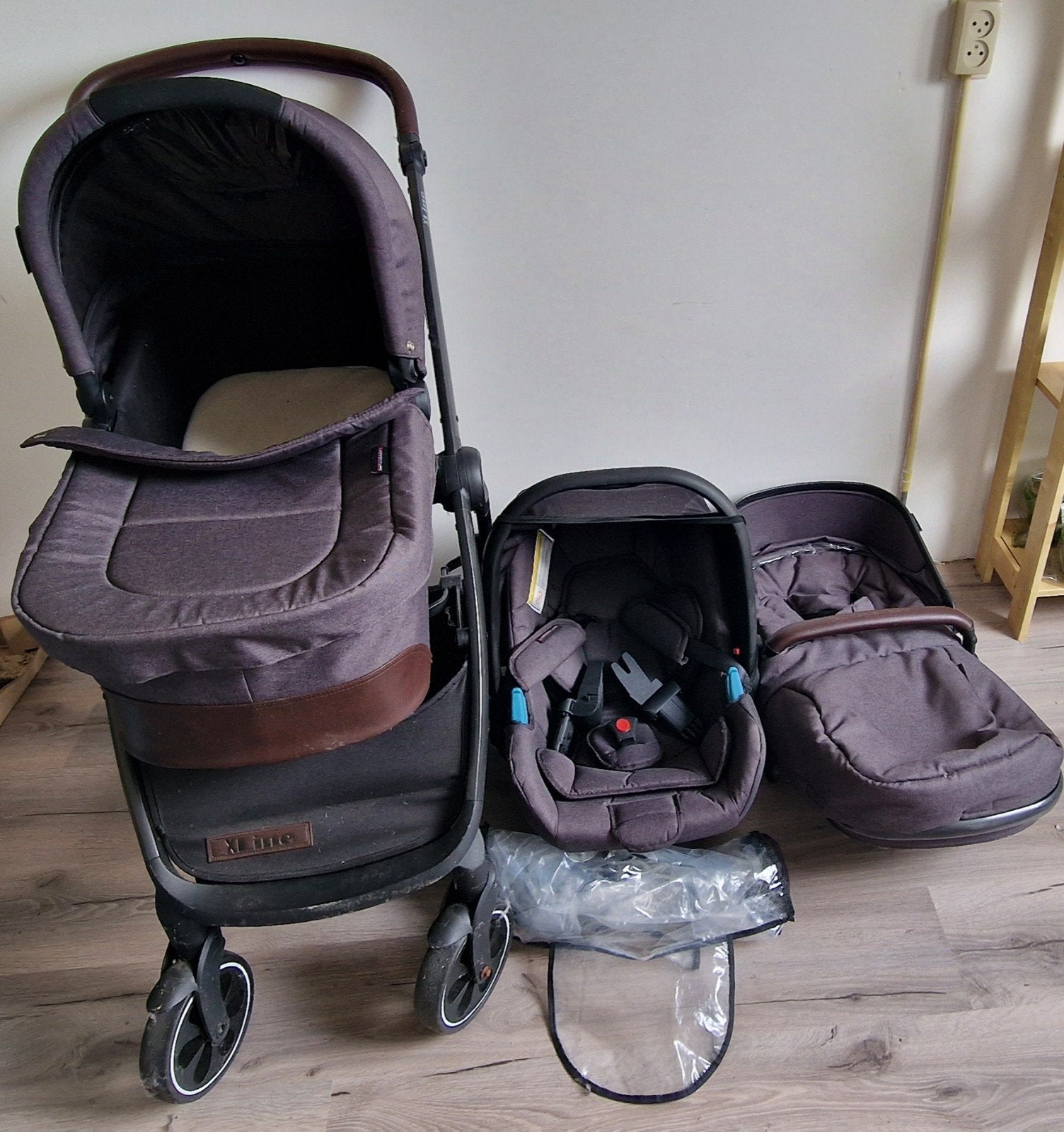 X adventure xline buggy kinderwagen, Ophalen