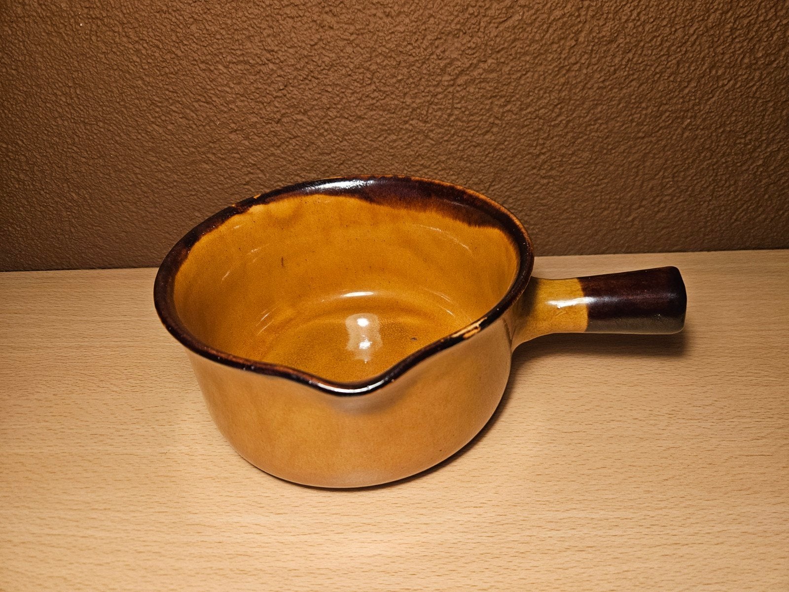 Vintage steelpan a La Bourguignonne aardewerk, jaren '40-'60, Ophalen of Verzenden, Overige materialen
