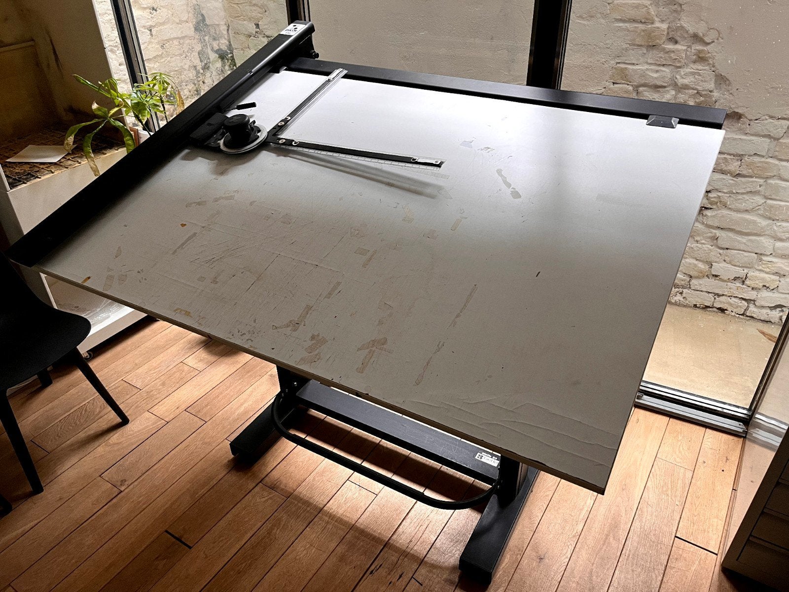 Bieffe 23 Tekentafel met Zuco ZX8 Tekenmachine, Ophalen, Gebruikt, 130 tot 150 cm