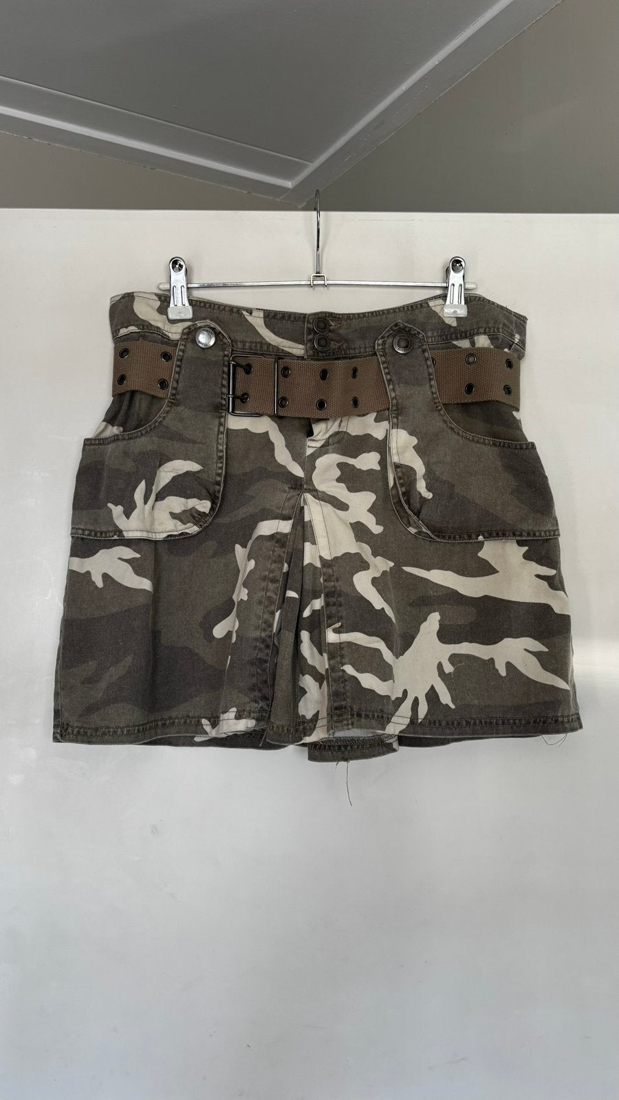 Leger camouflage groen wit beige spijker rok maat 38 Only, Maat 38/40 (M), Nieuw, Ophalen of Verzenden, Boven de knie