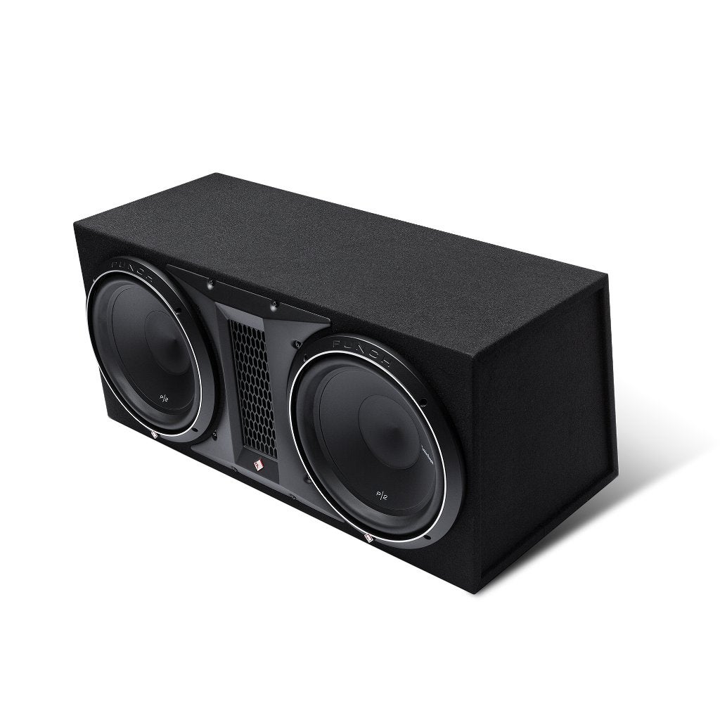 Rockford Fosgate Punch P2-2x12 12 inch subwoofer 1600W, Audio Design, Nieuw, Am Breilingsweg 3, 76709 Kronau, Duitsland, Ophalen of Verzenden