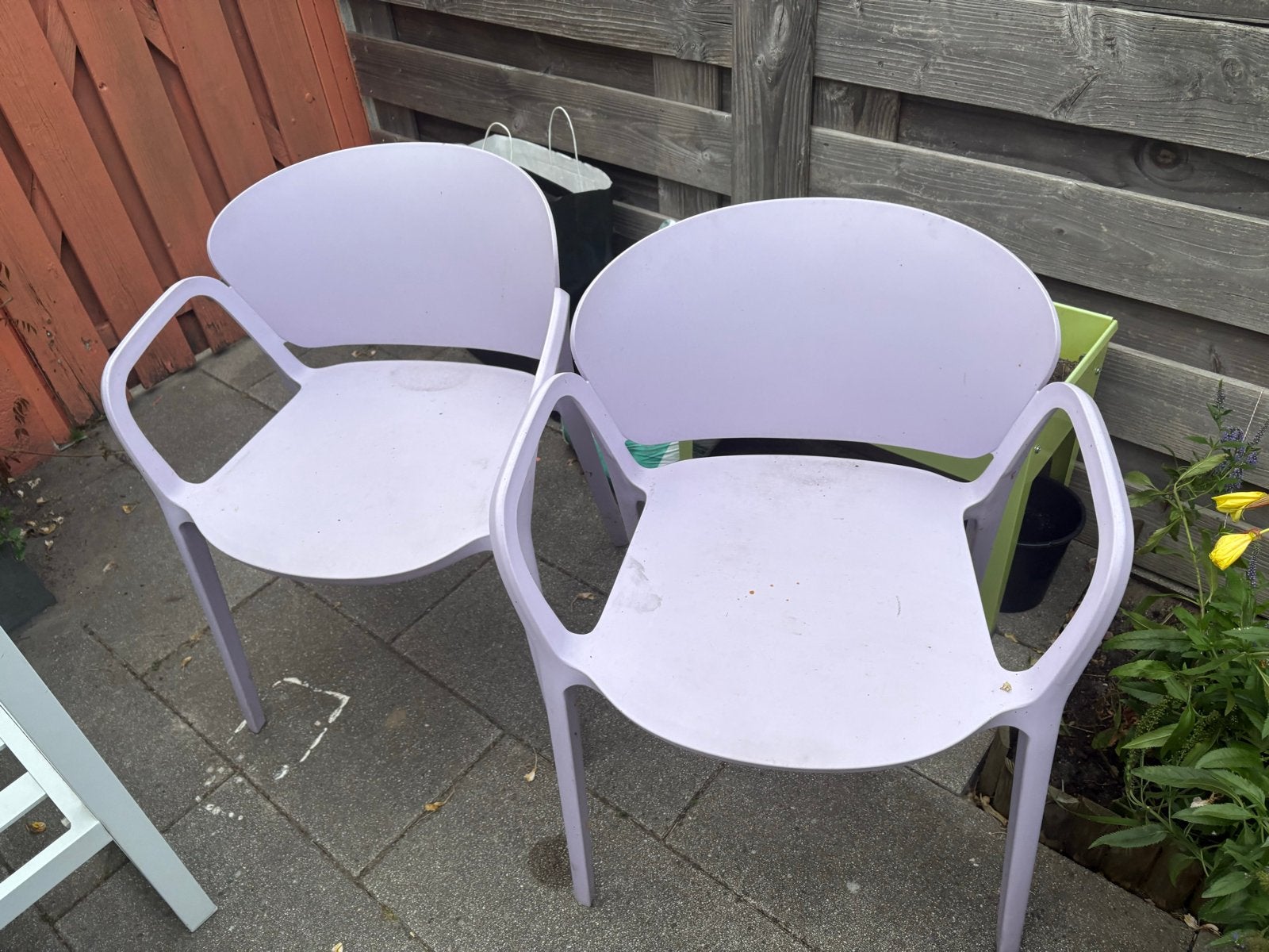 Tuinstoelen Sibari van Kwantum, Tuin en Terras, Tuinstoelen, Ophalen, Gebruikt, Kunststof
