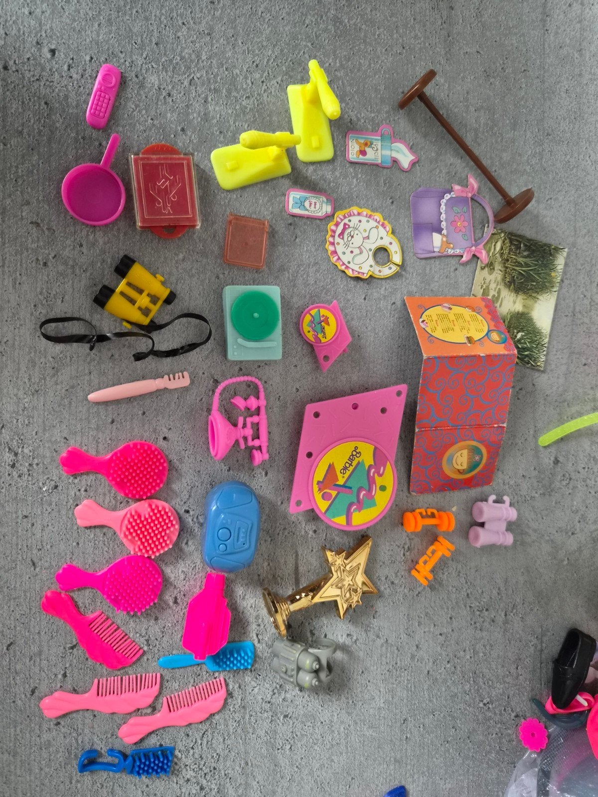 Vintage Barbie accessoires - Grote set, Ophalen of Verzenden, Gebruikt, Meisje