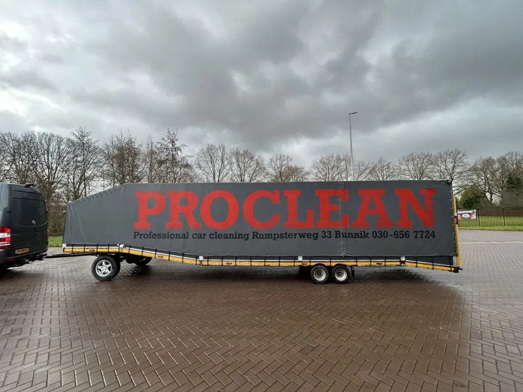 baveco Schamel aanhangwagen luchtgeremd 4.6 ton Veldhuizen, Gebruikt