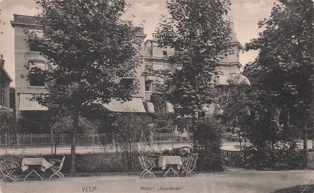 702-188-053 Velp Hotel Overbeek, Verzenden, Voor 1920, Gelderland