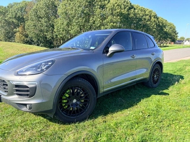 Porsche Cayenne 3.0 V6 416pk E-hybrid S Tiptronic S 2015, Automaat, Cayenne, Zwart, 2995 cc