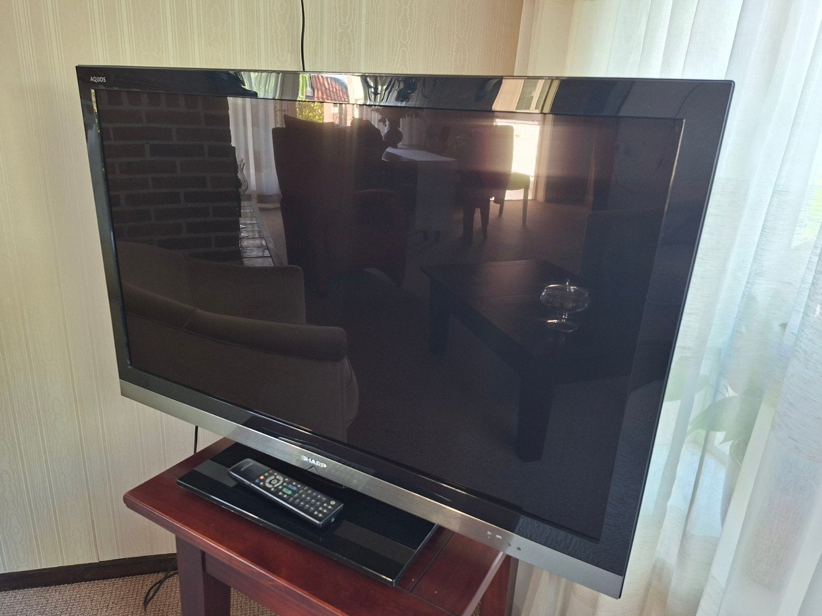 Sharp Aquos LCD TV LC-40LE600E - 40 inch Full HD, Ophalen, Gebruikt, 50 Hz, LCD