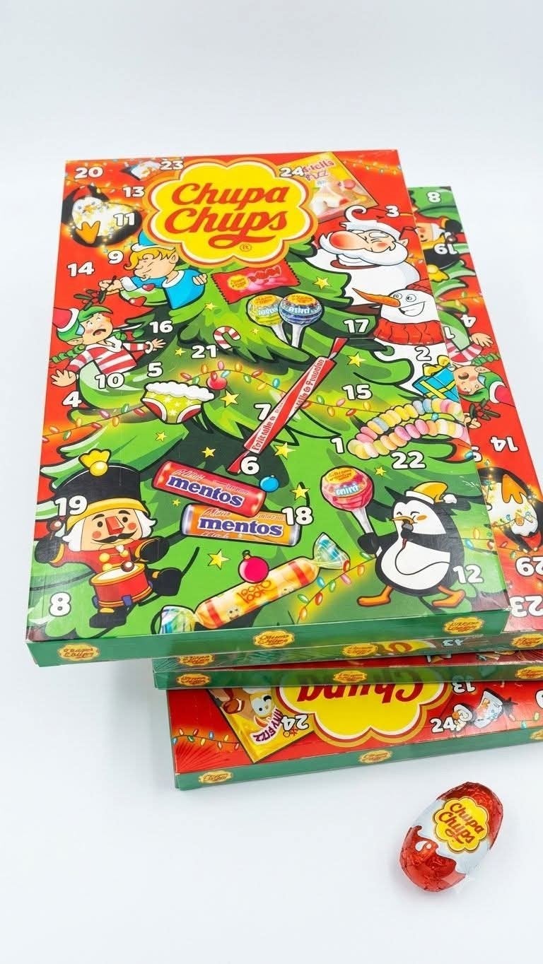chupa chups adventskalender, Ophalen of Verzenden, Nieuw, Feestartikel, Overige
