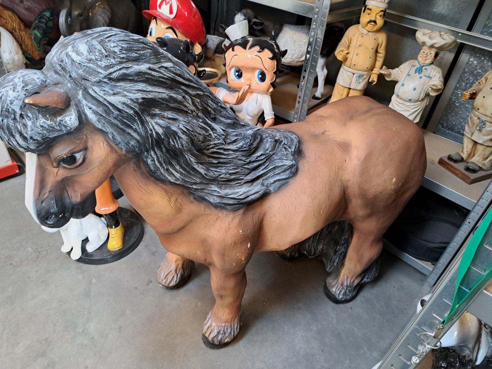 Decoratie beeld Pony, Ophalen, Nieuw