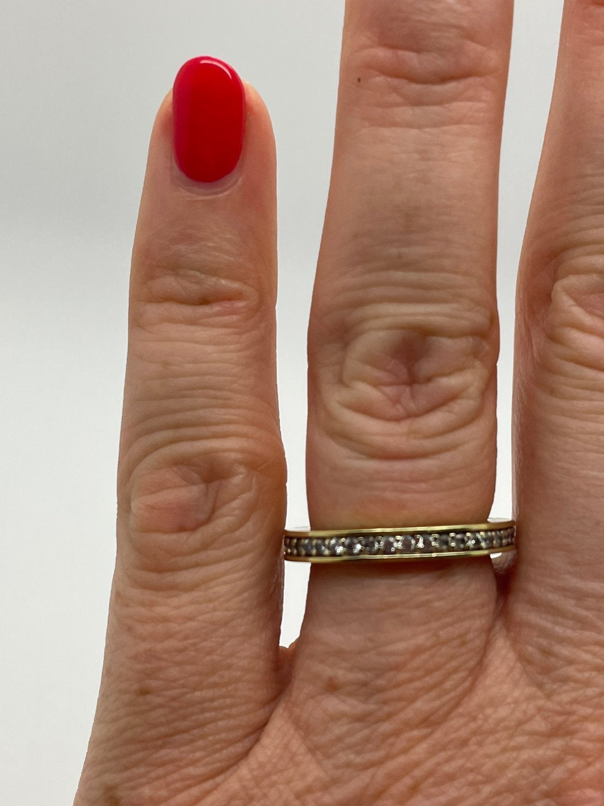 E409 Prachtige zilveren Thomas Sabo ring maat 17, Ophalen of Verzenden, X, Dame, Goud