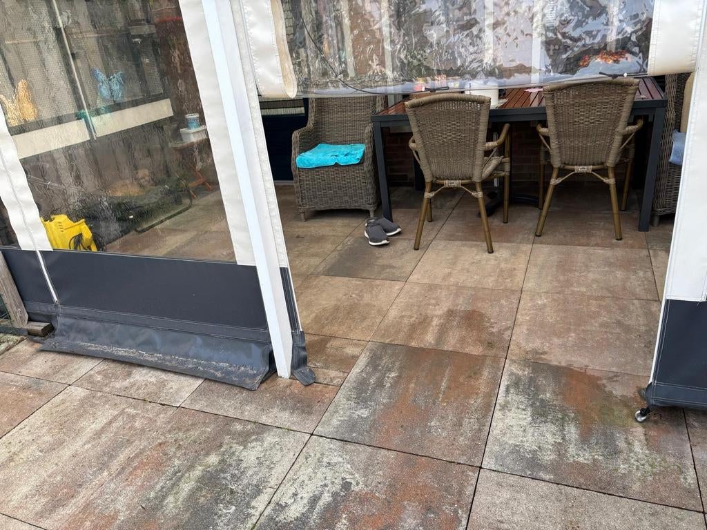 Gratis terrastegels 60x60x4 cm, Tuin en Terras, Ophalen, Gebruikt, 10 m² of meer, Beton