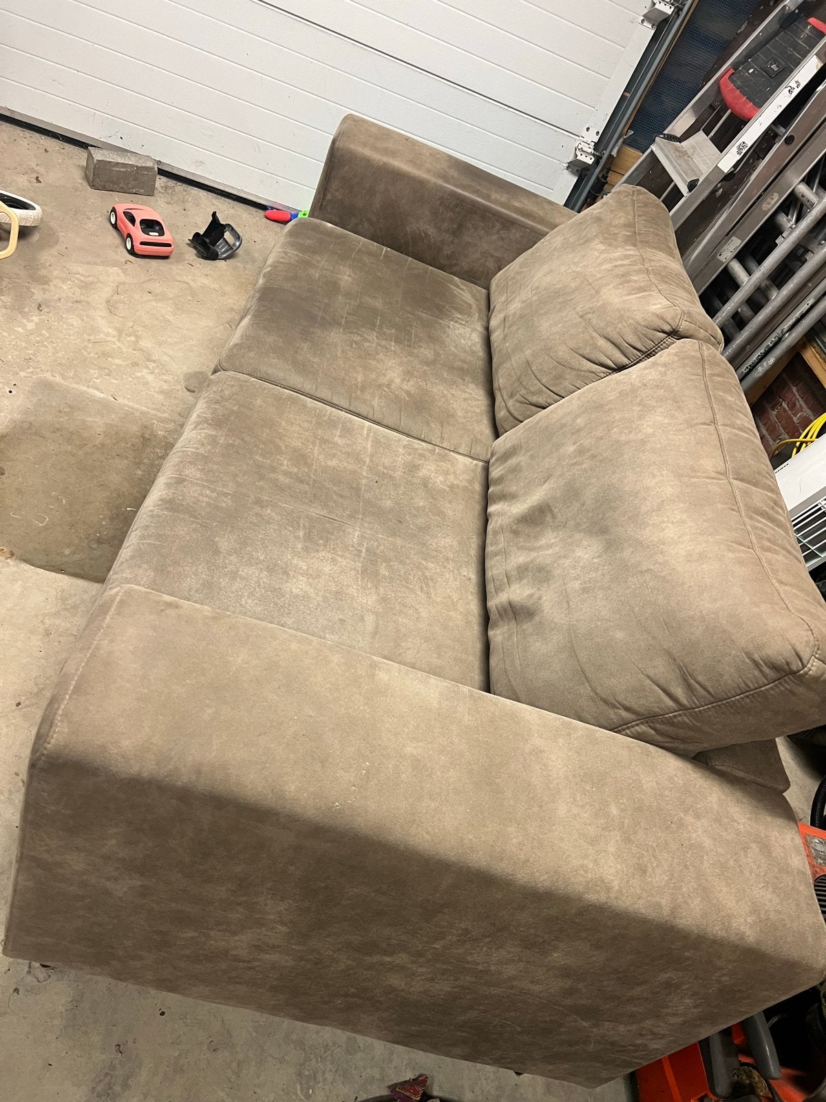 Comfortabele 3-zits bank bankstel, Ophalen, Driepersoons, 75 tot 100 cm, Zo goed als nieuw