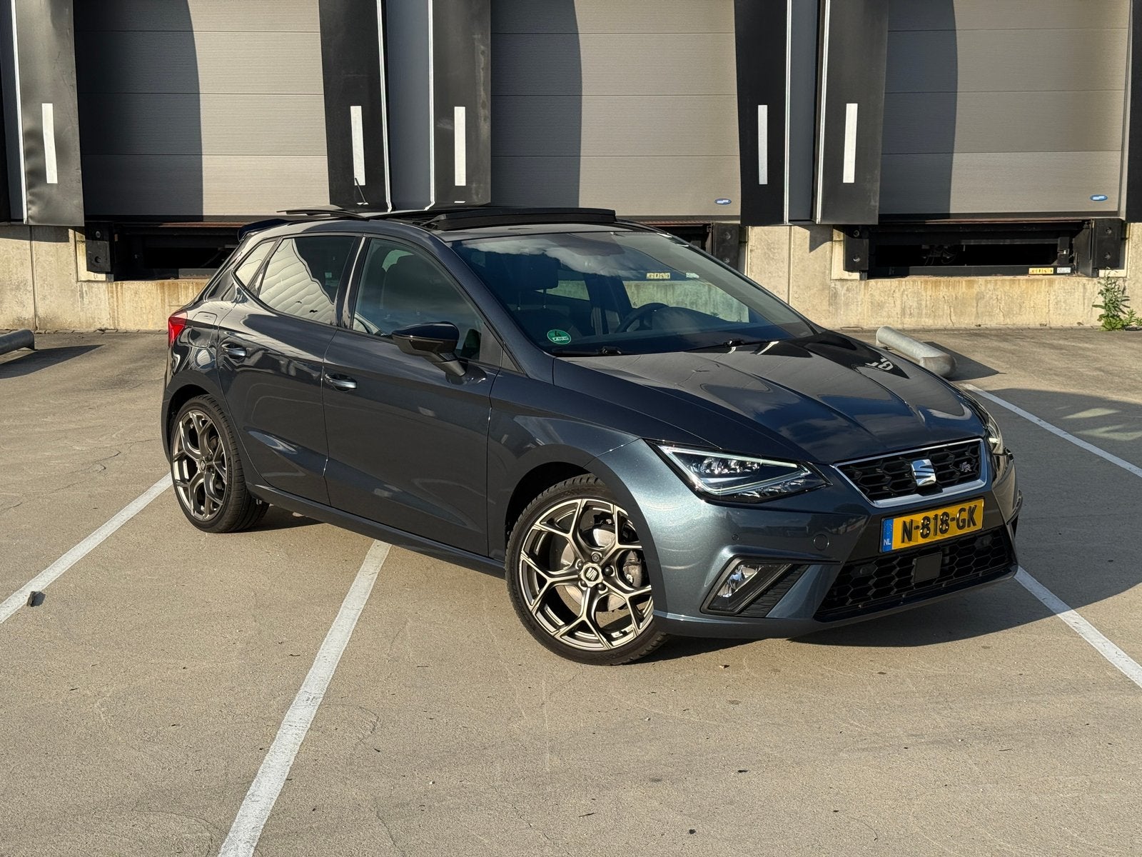 Seat Ibiza FR 115pk - Pano, Alcantara, Keyless entry, Auto's, Seat, Voorwielaandrijving, 40 €/maand, Zwart, Ibiza