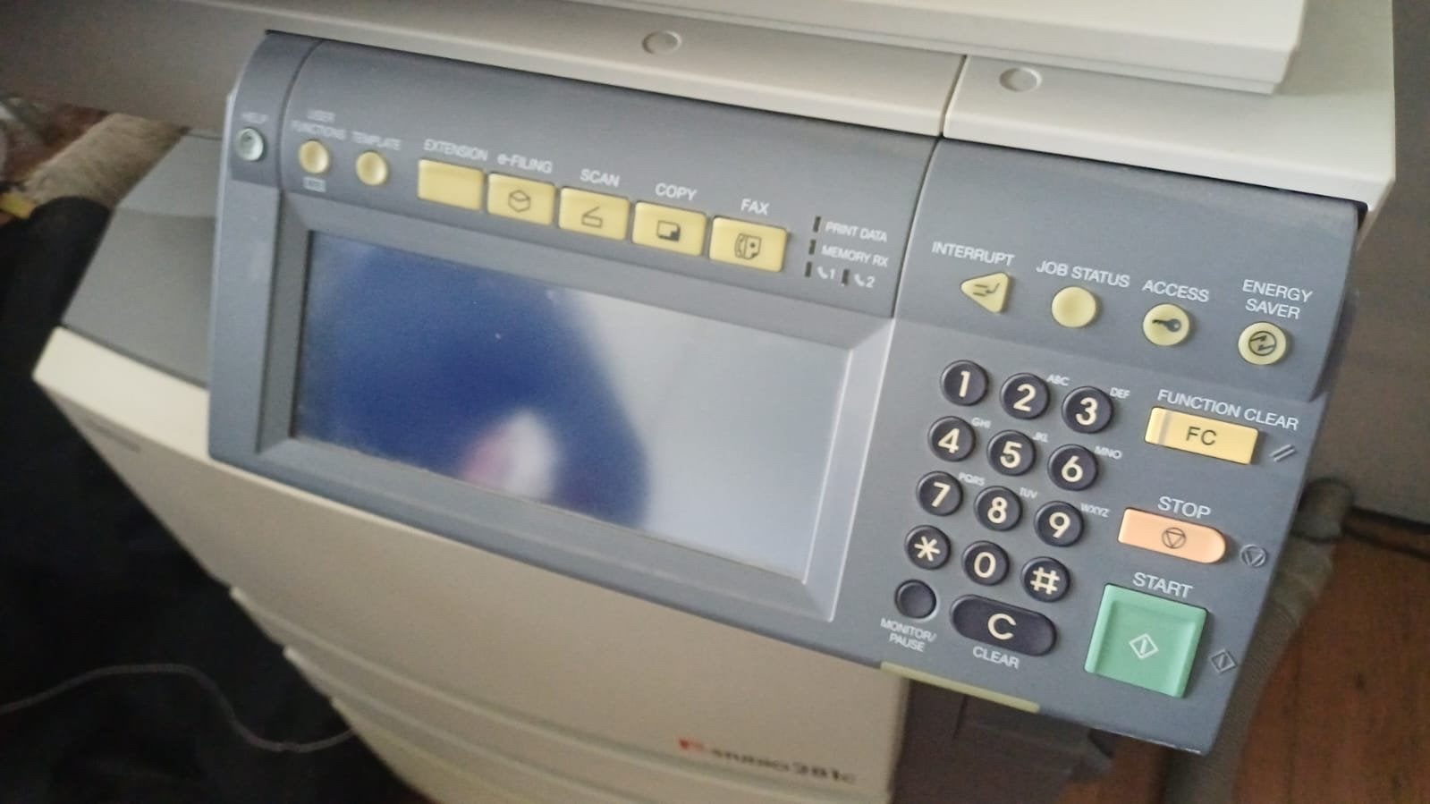 Toshiba e-STUDIO 281c All-in-One Printer/Kopieermachine, Computers en Software, Printers, Ophalen, Gebruikt, All-in-one, Kleur printen