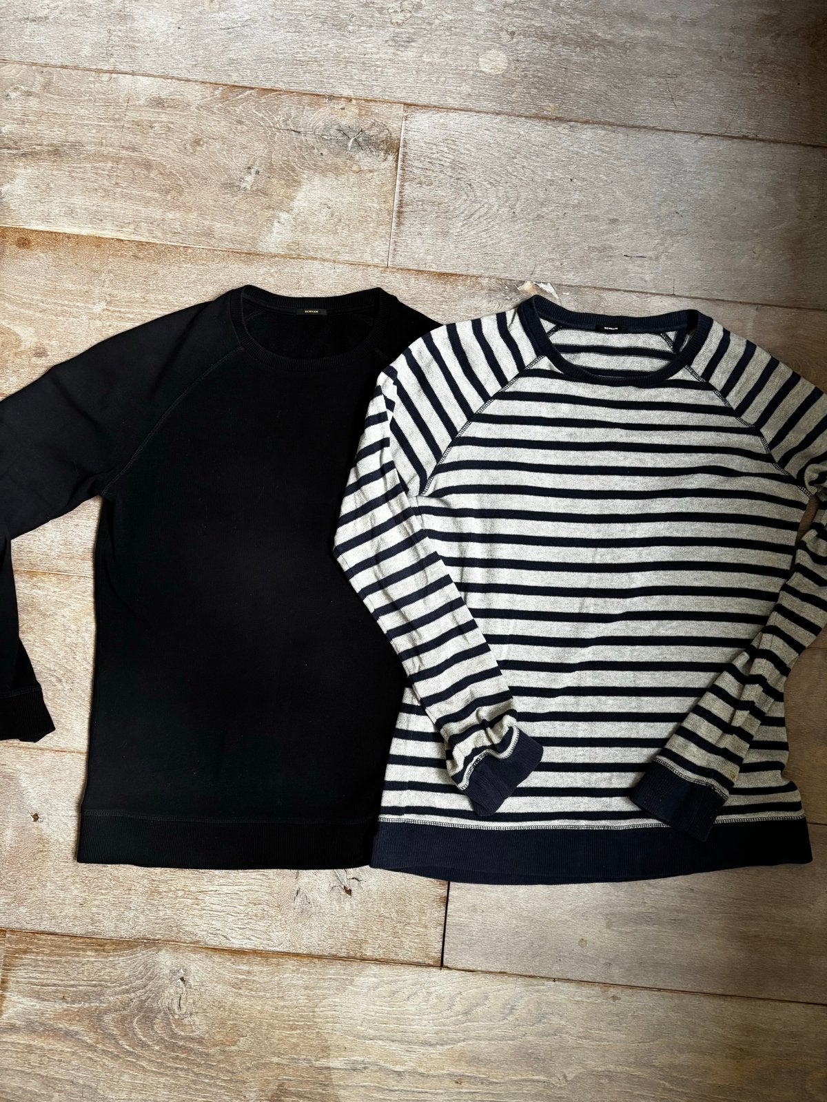 2 Denham Sweaters Maat M - Heerlijke Stof, Verzenden, Gedragen, Maat 48/50 (M), Zwart