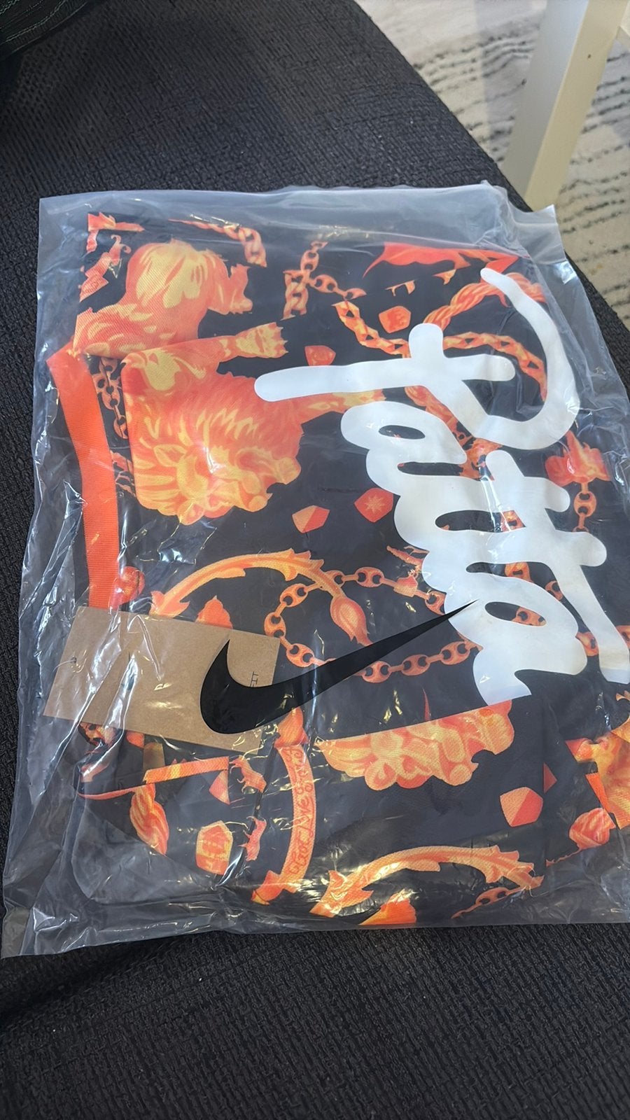 Nike x Patta KNVB Pre-Match Jersey Oranje/Zwart – M, Sport en Fitness, Maat M, Ophalen of Verzenden, Nieuw, Shirt