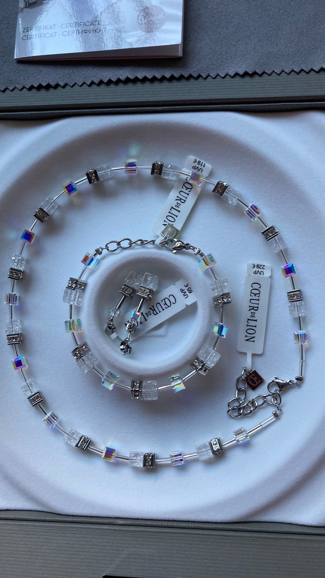 ❤️Coeur de lion❤️, Sieraden, Tassen en Uiterlijk, Kettingen, Ophalen of Verzenden, Zo goed als nieuw, Zilver, Overige materialen