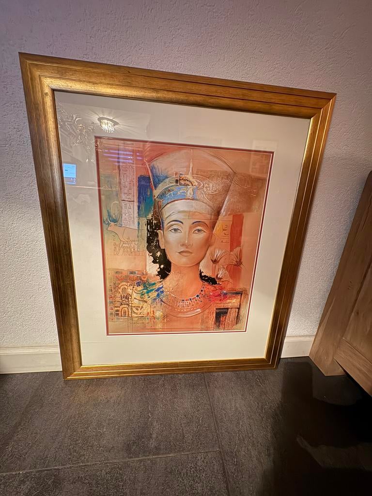 Egyptisch schilderij, Ophalen