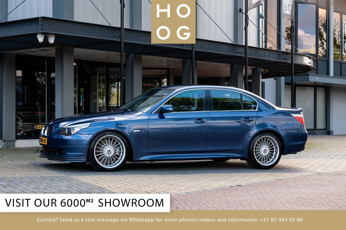 Alpina B5 4.4 V8 (bj 2006, automaat), Auto's, Gebruikt, 8 cilinders, Overige kleuren, Leder