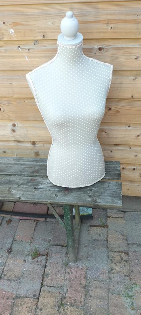 Decoratieve Paspop met Stippen - en nog een etalage pop, Ophalen, Zo goed als nieuw, Paspop