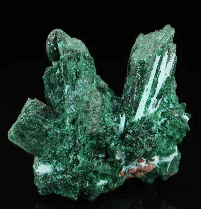 MALACHIET pseudo na BARIET uit D.R.Congo., Ophalen of Verzenden, Mineraal