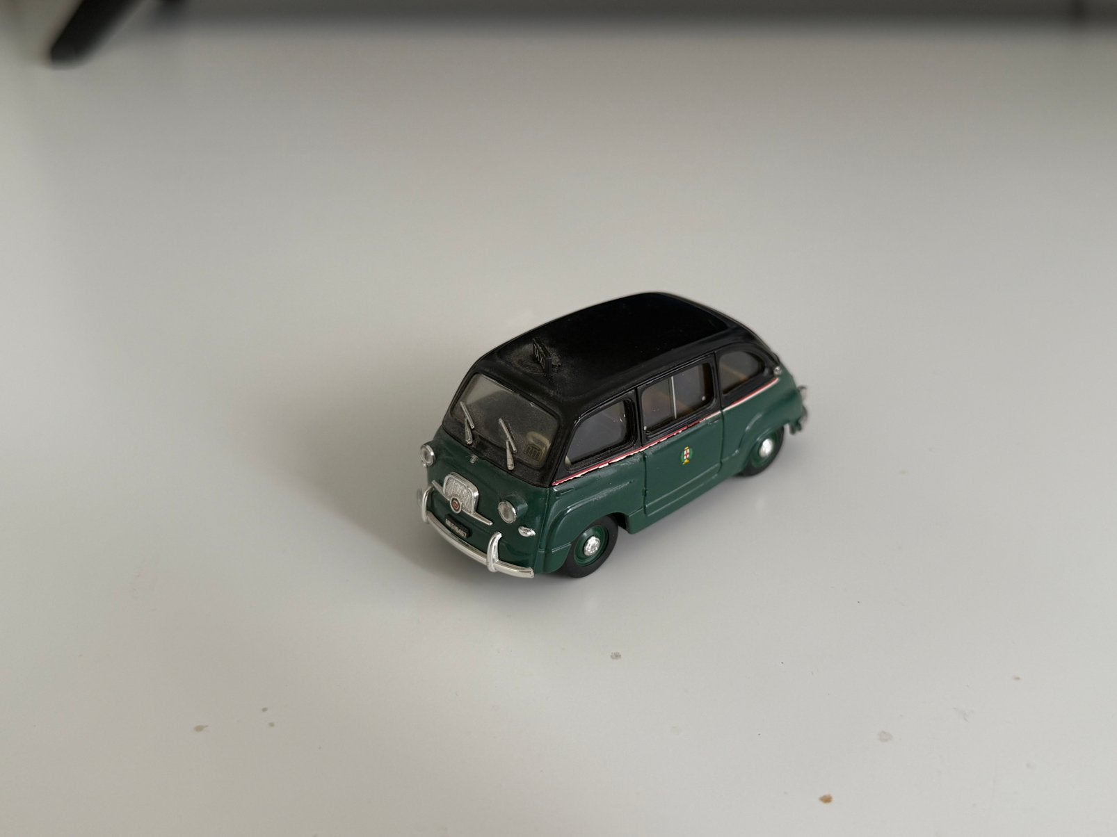 Brumm - Fiat 600 Multipla Taxi - Schaal 1:43, Verzenden, Gebruikt, Auto, Overige merken