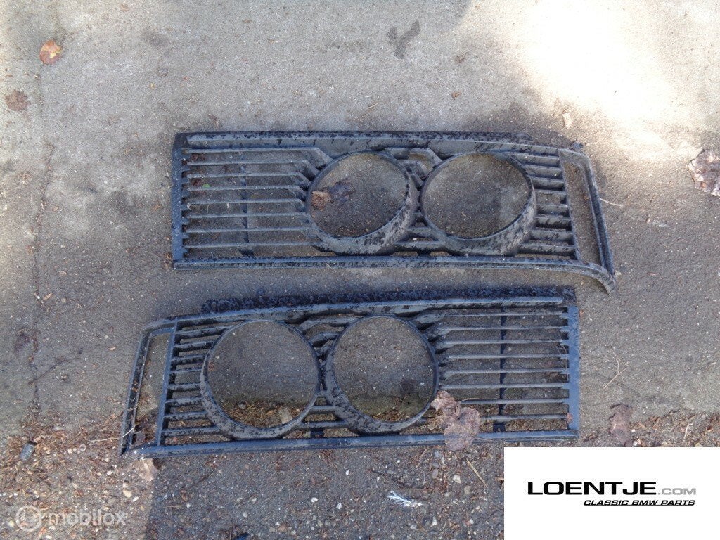 Grill delen BMW 3-serie E21 ('76-'84) zes cilinder 320 323, Auto-onderdelen, Gebruikt, Ophalen of Verzenden, BMW, BMW