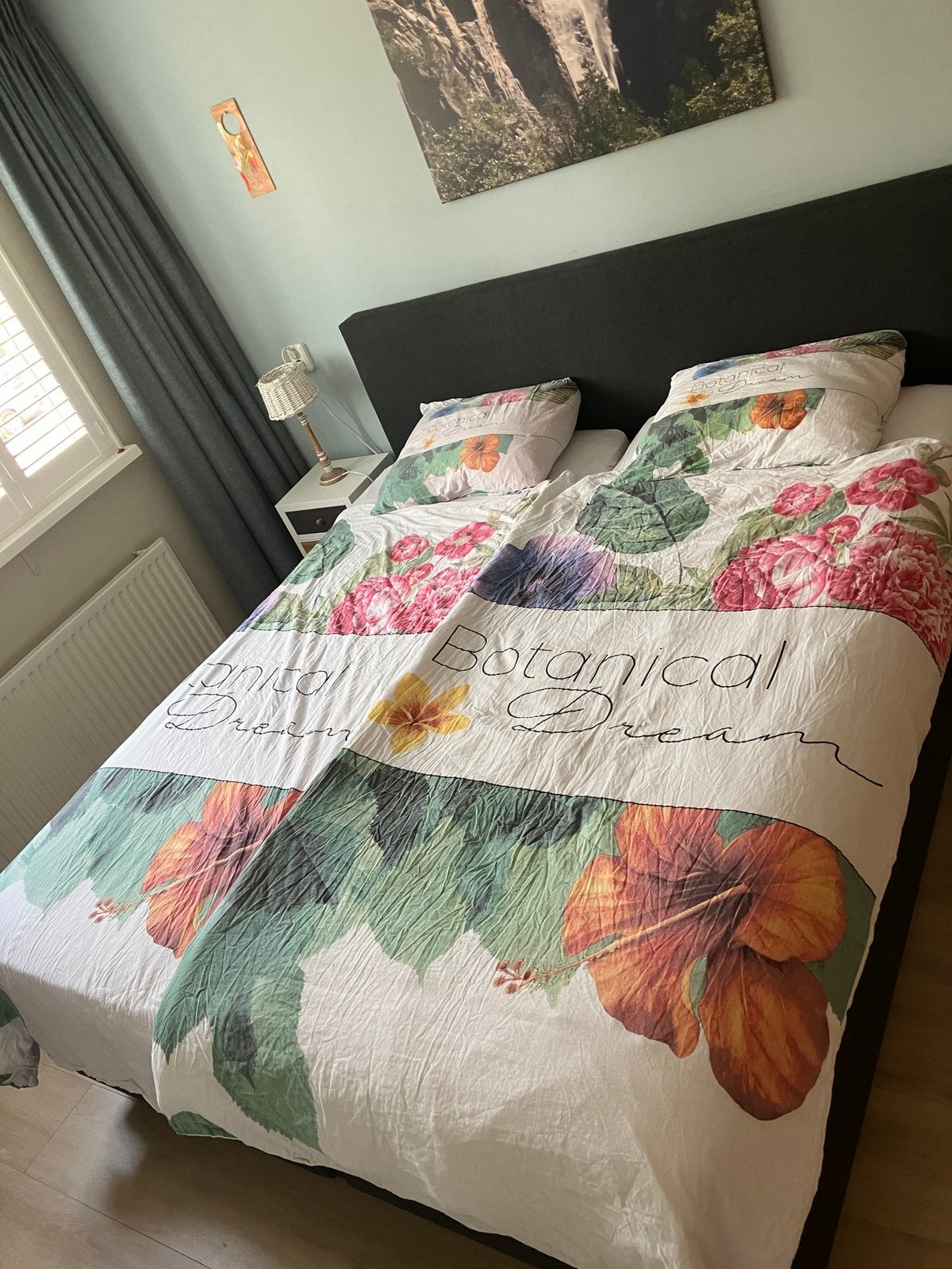 Swiss Sense electrische boxspring (180x210) met splittopper, Huis en Inrichting, Slaapkamer | Boxsprings, Gebruikt, 180 cm, 210 cm