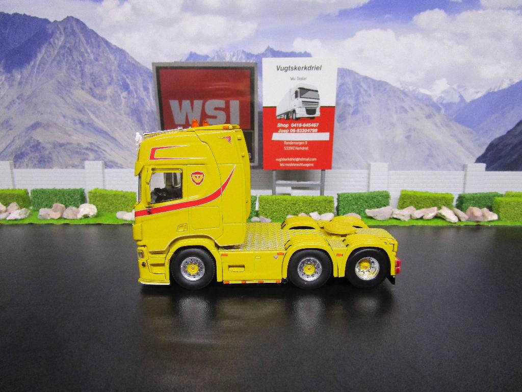 Wsi 01-4778 Scania R Highline CR20H 6x2 , Vanderveken, Hobby en Vrije tijd, Modelauto's | 1:50, Ophalen, Nieuw, Bus of Vrachtwagen