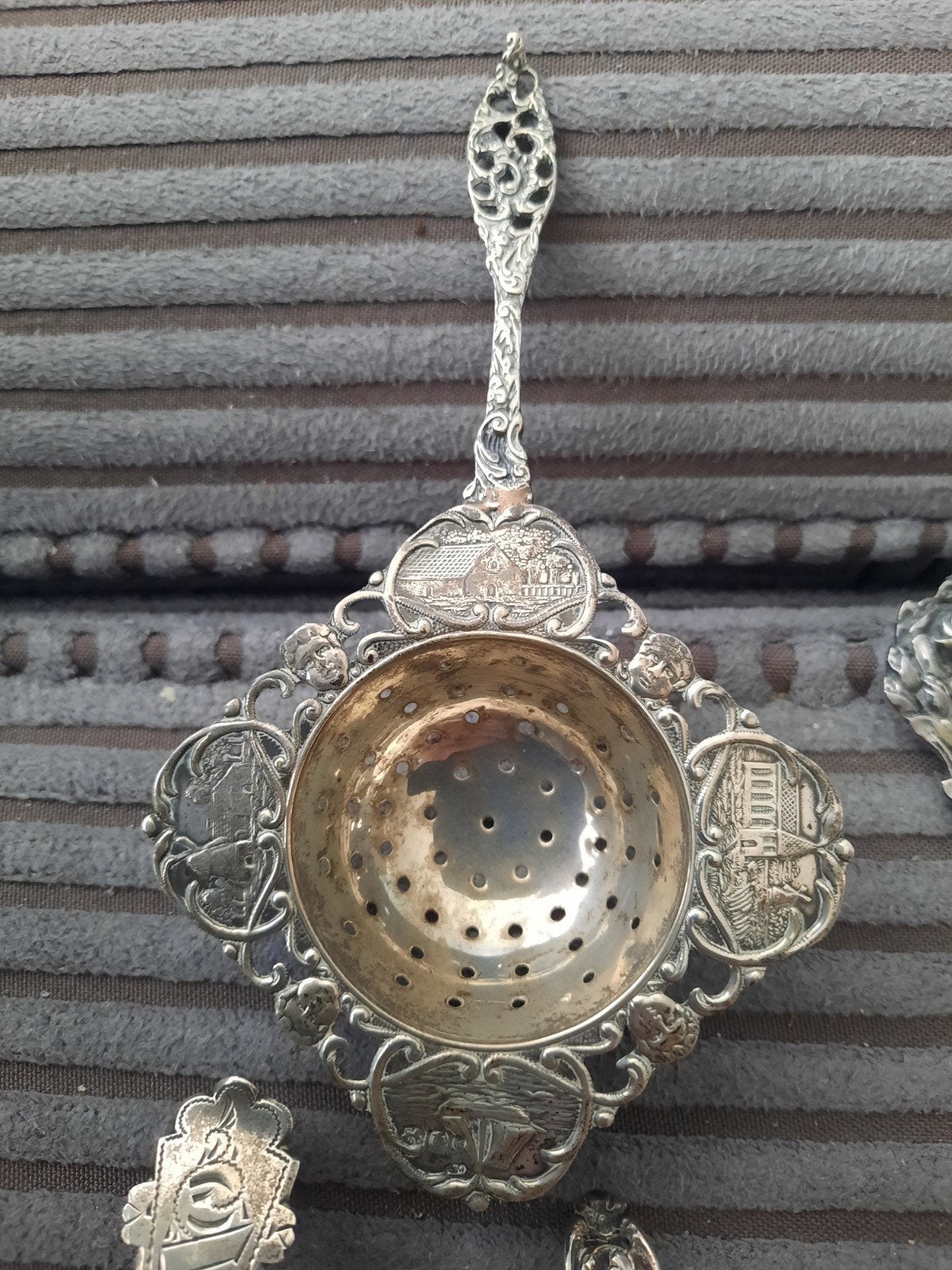 Diverse verzameling zilveren lepels en bestek, Ophalen of Verzenden