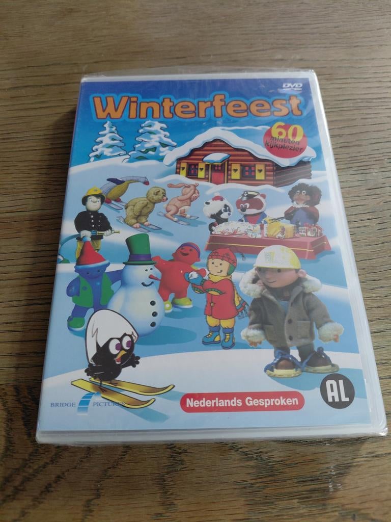 Winterfeest dvd. Met o.a. Bob de Bouwer. NIEUW IN SEAL., Cd's en Dvd's, Alle leeftijden, Ophalen of Verzenden, Nieuw in verpakking