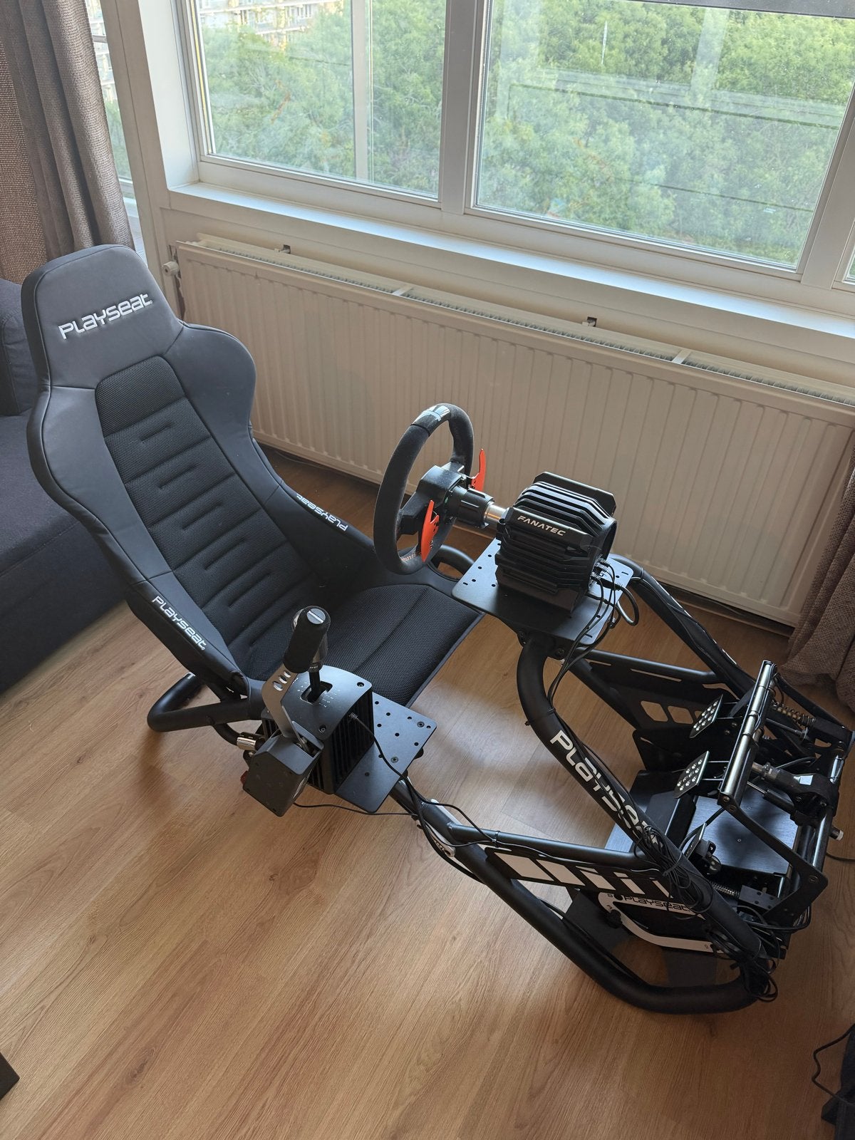 Complete Simrace Opstelling: Fanatec, Playseat, Buttkicker, Ophalen, Online, 1 speler, Racen en Vliegen