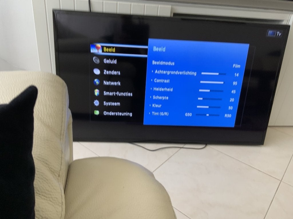 Samsung TV 46 inch, Audio, Tv en Foto, Televisies, Gebruikt, 50 Hz, LCD, Ophalen of Verzenden