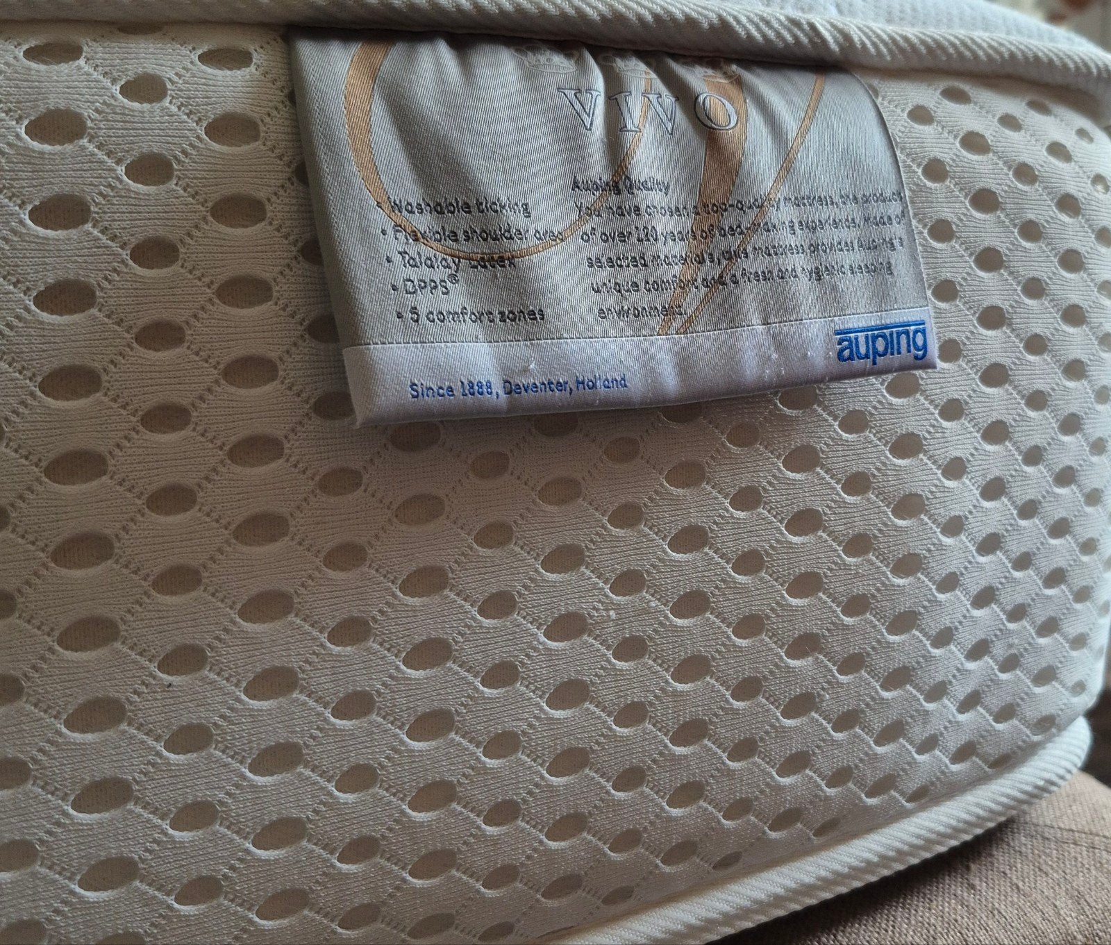 Boxspring auping 1pers, Ophalen of Verzenden, Twijfelaar
