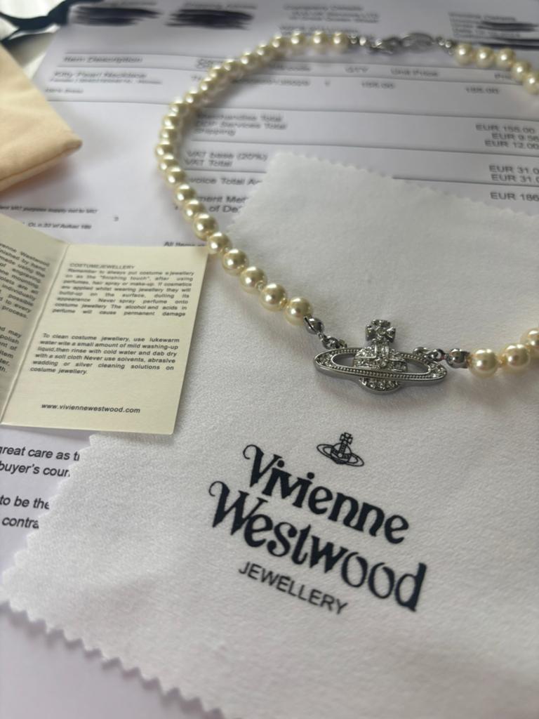 Vivienne Westwood Parel Ketting, Sieraden, Tassen en Uiterlijk, Kettingen, Ophalen of Verzenden, Nieuw