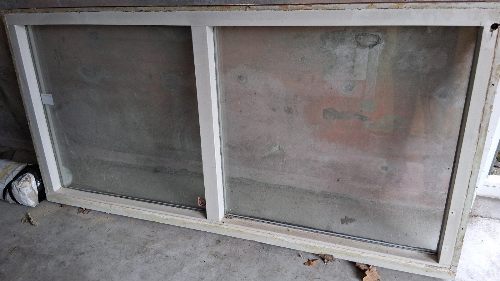 Kozijn met dubbel glas. 200x100, Ophalen, Gevelraam of Ruit