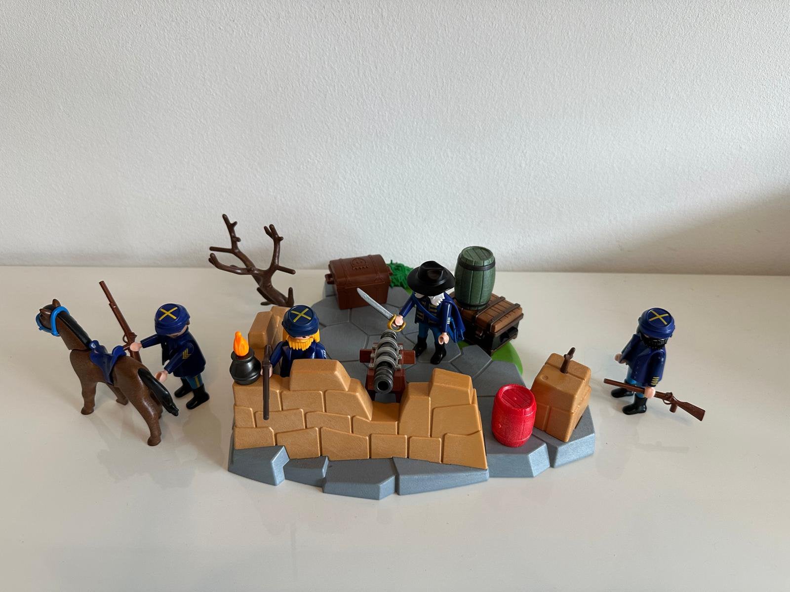 Playmobil O soldaten nest noordelijken, Ophalen of Verzenden, Zo goed als nieuw