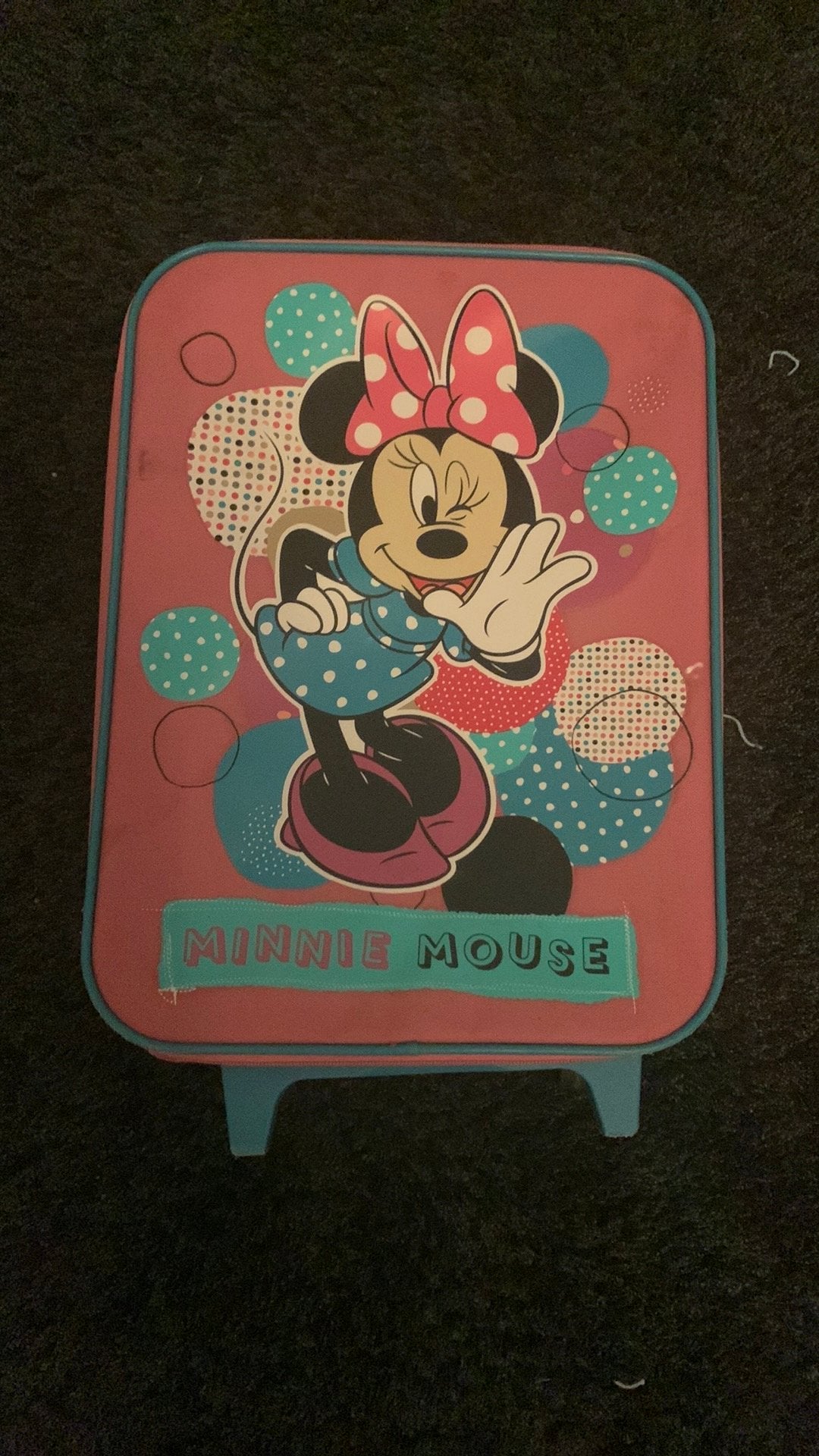 Minnie mouse koffer, Ophalen, Overige materialen, Wieltjes, Minder dan 50 cm
